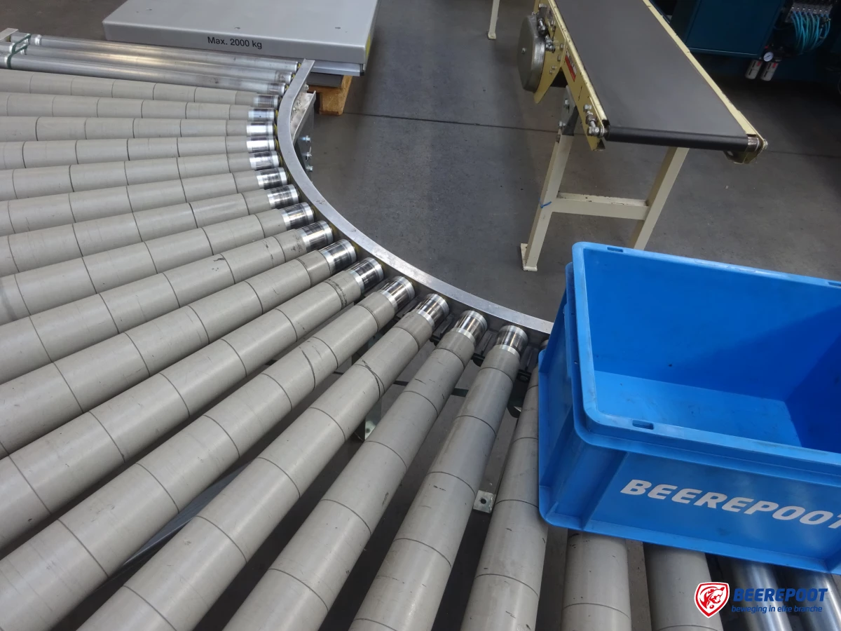 Rollenbaanbocht, drive